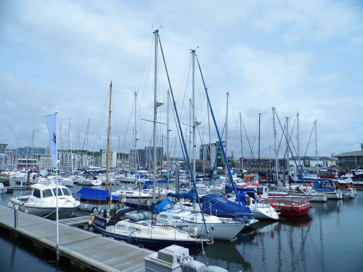 Ferienwohnung Sutton Harbour House Plymouth Exterior foto